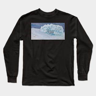 Snowgums on the Australian Alps - Acrylic on Canvas Long Sleeve T-Shirt